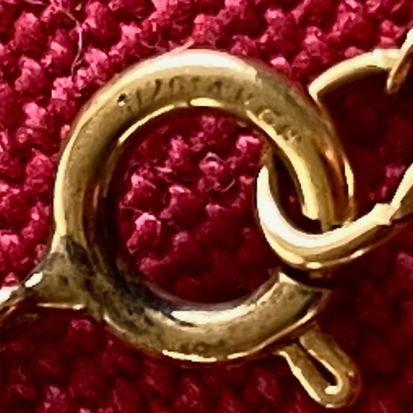 VTG I Van Dell I 14K Gold Filled Necklace with Pearl - Picture 7 of 16